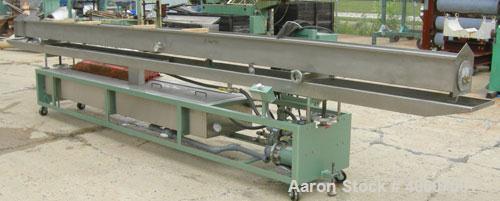 Used (1) Conair puller, model 3-20P, 3" wide x 20" long manually adjustable belts, serial #72139. (1) Conair portable chiller, model MPA-3, 3.64 tons, air cooled, includes PC-1 microprocessor control...