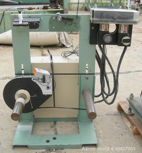 Used (1) Conair puller, model 3-20P, 3" wide x 20" long manually adjustable belts, serial #72139. (1) Conair portable chiller, model MPA-3, 3.64 tons, air cooled, includes PC-1 microprocessor control...