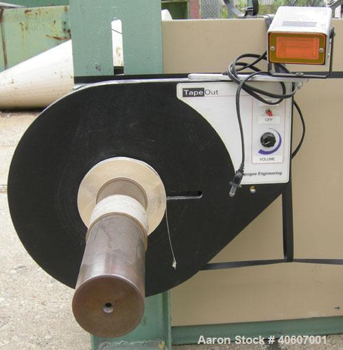 Used (1) Conair puller, model 3-20P, 3" wide x 20" long manually adjustable belts, serial #72139. (1) Conair portable chiller, model MPA-3, 3.64 tons, air cooled, includes PC-1 microprocessor control...