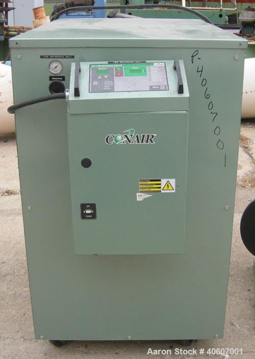 Used (1) Conair puller, model 3-20P, 3" wide x 20" long manually adjustable belts, serial #72139. (1) Conair portable chiller, model MPA-3, 3.64 tons, air cooled, includes PC-1 microprocessor control...