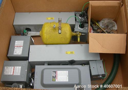 Used (1) Conair puller, model 3-20P, 3" wide x 20" long manually adjustable belts, serial #72139. (1) Conair portable chiller, model MPA-3, 3.64 tons, air cooled, includes PC-1 microprocessor control...