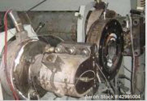 Used Frankishe F4L Double Wall Corrugated PE Pipe Extrusion Line comprised of: (1) Kuhne K70-24D extruder, built 1987. (1) Kuhne K60-24D extruder, built 1987. (1) Die head 4.3" (110 mm). (1) Frankisc...