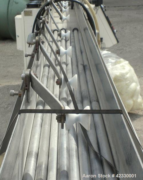 Used Killion 3/8’’ Diameter Tube Line consisting of: (1) Killion 1-1/2’’ single screw extruder, approximately 22 to 1 L/D ratio. Electrically heated, air cooled 3 zone non-vented barrel. Water cooled...