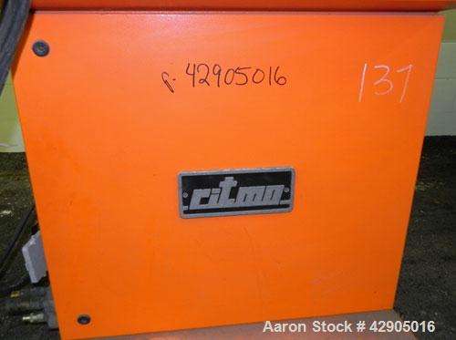Used Ritmo Alfa 400 CTB TE PVC Pipe Welding Machine; Consisting of 1  Control Panel, Joint Table, Facer & heater, Approx. 16" Max. Pipe Dia., 480V, 60hz. Includes Assorted Jaws & Inserts for Machine.
