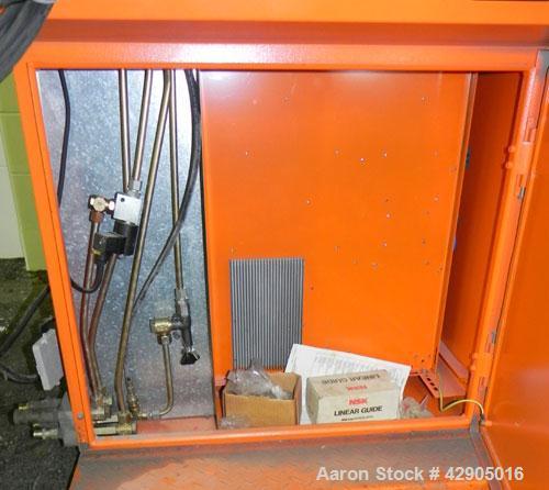 Used Ritmo Alfa 400 CTB TE PVC Pipe Welding Machine; Consisting of 1  Control Panel, Joint Table, Facer & heater, Approx. 16" Max. Pipe Dia., 480V, 60hz. Includes Assorted Jaws & Inserts for Machine.