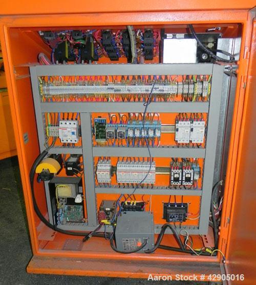 Used Ritmo Alfa 400 CTB TE PVC Pipe Welding Machine; Consisting of 1  Control Panel, Joint Table, Facer & heater, Approx. 16" Max. Pipe Dia., 480V, 60hz. Includes Assorted Jaws & Inserts for Machine.