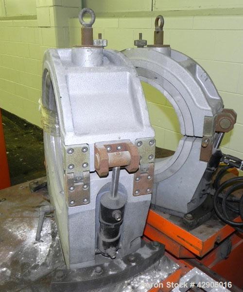 Used Ritmo Alfa 400 CTB TE PVC Pipe Welding Machine; Consisting of 1  Control Panel, Joint Table, Facer & heater, Approx. 16" Max. Pipe Dia., 480V, 60hz. Includes Assorted Jaws & Inserts for Machine.