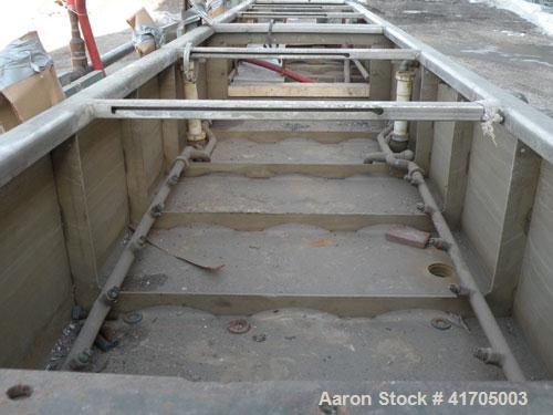 Used McNeil / NRM Profile Extrusion Line consisting of: (1) McNeil/NRM 4-1/2" single screw extruder, model 4.5 Pacemaker III32-1 RH/WC, 32 to 1 L/D ratio, electrically heated, water cooled non-vented...