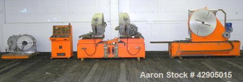 Used Ritmo Alfa 630 CTB PVC Pipe Welding Machine; Consisting of Control Panel, Joint Table, Facer & heater, Approx. 25" Max. Pipe Dia.,480V, 60hz. Includes Assorted Jaws & Inserts for Machine.