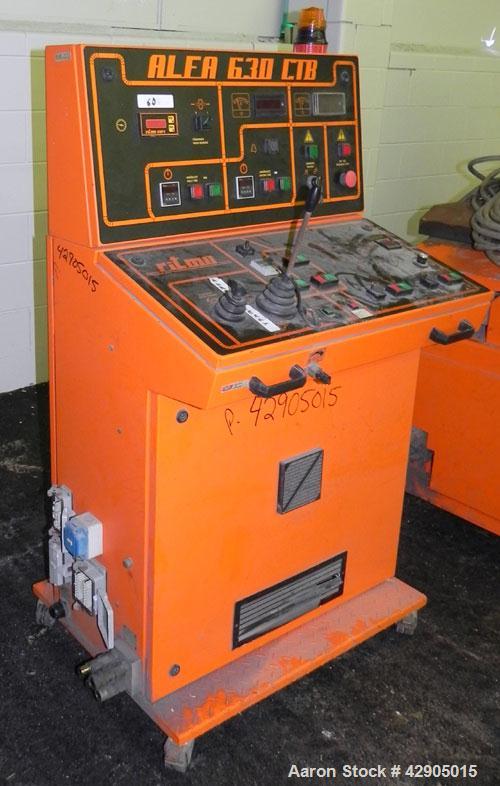 Used Ritmo Alfa 630 CTB PVC Pipe Welding Machine; Consisting of Control Panel, Joint Table, Facer & heater, Approx. 25" Max. Pipe Dia.,480V, 60hz. Includes Assorted Jaws & Inserts for Machine.