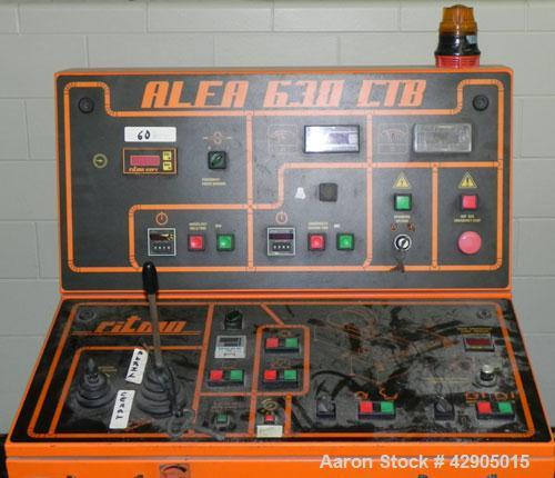Used Ritmo Alfa 630 CTB PVC Pipe Welding Machine; Consisting of Control Panel, Joint Table, Facer & heater, Approx. 25" Max. Pipe Dia.,480V, 60hz. Includes Assorted Jaws & Inserts for Machine.