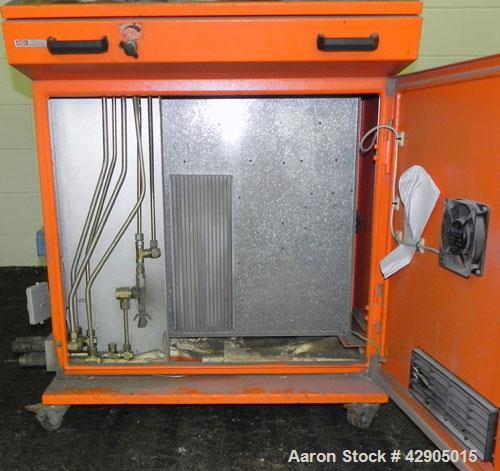 Used Ritmo Alfa 630 CTB PVC Pipe Welding Machine; Consisting of Control Panel, Joint Table, Facer & heater, Approx. 25" Max. Pipe Dia.,480V, 60hz. Includes Assorted Jaws & Inserts for Machine.