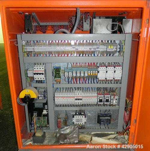 Used Ritmo Alfa 630 CTB PVC Pipe Welding Machine; Consisting of Control Panel, Joint Table, Facer & heater, Approx. 25" Max. Pipe Dia.,480V, 60hz. Includes Assorted Jaws & Inserts for Machine.