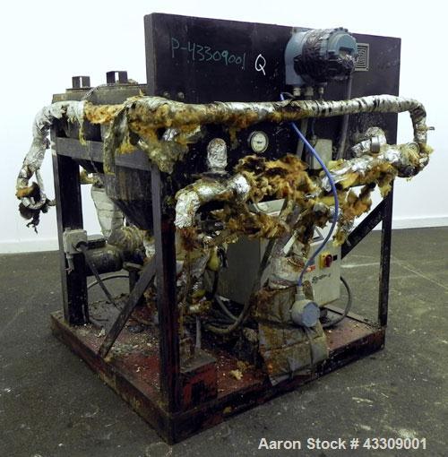 Used Sencorp Systems 120/150 Tandem Foam Processing Line Consisting Of: (1) Davis Standard 4-1/2” Thermatic single screw extruder, model 120MM45, serial# 57112. Approximate 32 to 1 L/D ratio. Electri...