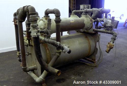 Used Sencorp Systems 120/150 Tandem Foam Processing Line Consisting Of: (1) Davis Standard 4-1/2” Thermatic single screw extruder, model 120MM45, serial# 57112. Approximate 32 to 1 L/D ratio. Electri...