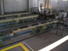 Used Bandera Pipe Extrusion Plant, complete for production of LDPE and HDPE pipes, output 441-551 lbs/h (200-250 kg/h). Comprised of Banders extruder T.R.90, gravimetrical dosing unit, BDO 100L scree...