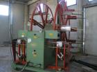 Used Bandera Pipe Extrusion Plant, complete for production of LDPE and HDPE pipes, output 441-551 lbs/h (200-250 kg/h). Comprised of Banders extruder T.R.90, gravimetrical dosing unit, BDO 100L scree...