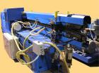 USED: Corma corrugator complete with die head, type 120 HSL VAC. Mold blocks cavity sizes available: 1