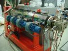 Used Friul Filiere Omega 60 S-Line Extrusion Line consisting of: (1) Omega 60 single screw extruder, 2.36