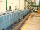 Used Krauss Maffei pipe extrusion line, capacity 1102 lbs/h (500 kg/h), used for 9.84