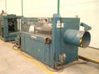 Used-Krauss Maffei pipe extrusion line, capacity 1102 lbs/h (500 kg/h), used for 9.84