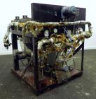 Used Sencorp Systems 120/150 Tandem Foam Processing Line Consisting Of: (1) Davis Standard 4-1/2” Thermatic single screw extruder, model 120MM45, serial# 57112. Approximate 32 to 1 L/D ratio. Electri...