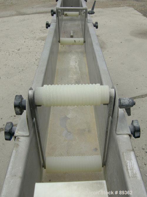 Used Akron Pelletizing Line Consisting Of: (1) Akron 1-1/2" single screw extruder, model MPAK 150. Approximate 40:1 L/D ratio. Electrically heated, air cooled. 5 zone vented, plugged barrel. Water co...