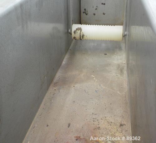 Used Akron Pelletizing Line Consisting Of: (1) Akron 1-1/2" single screw extruder, model MPAK 150. Approximate 40:1 L/D ratio. Electrically heated, air cooled. 5 zone vented, plugged barrel. Water co...