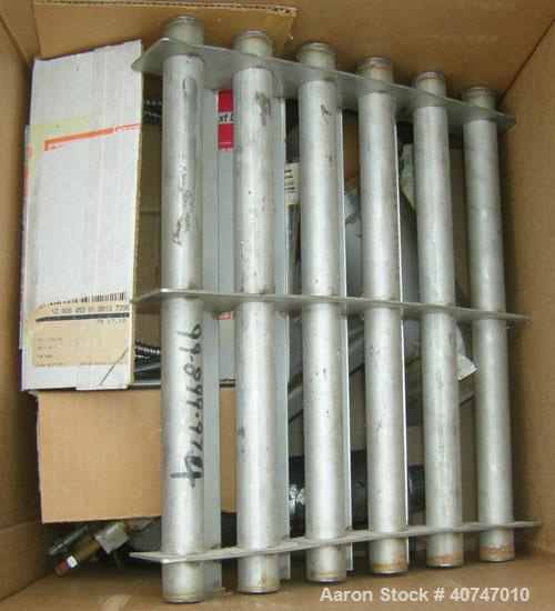 Used Berlyn Pelletizing Line Consisting Of: (1) Berlyn 2" single screw extruder, approximately 36:1 L/D ratio. Electrically heated, air cooled 5 zone top vented barrel with vacuum pump. Water cooled ...