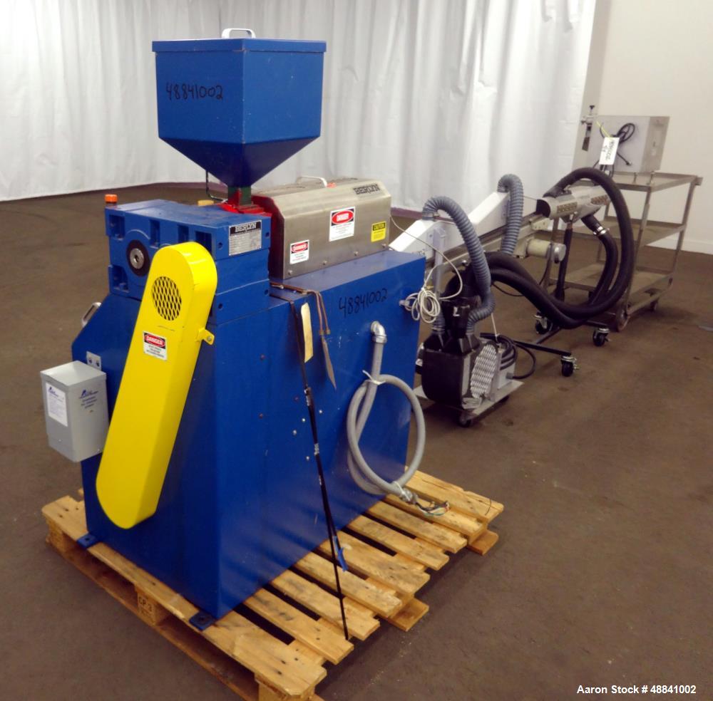 Used Berlyn Single Screw Strand Pelletizing Line