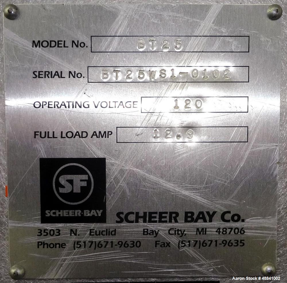 Used Berlyn Single Screw Strand Pelletizing Line