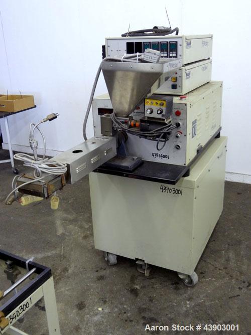 Used C.W. Brabender Plasti-Corder Extruder System consisting of: (1) Direct current drive unit, model DR-2071, type Polysped, No. 0105/PE, serial #265. Approximately 7 hp motor. (1) PL-2000 panel. (1...