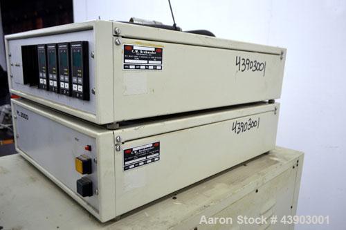 Used C.W. Brabender Plasti-Corder Extruder System consisting of: (1) Direct current drive unit, model DR-2071, type Polysped, No. 0105/PE, serial #265. Approximately 7 hp motor. (1) PL-2000 panel. (1...