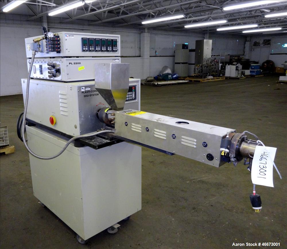 Used Brabender Plasti-Corder Pelletizing Line