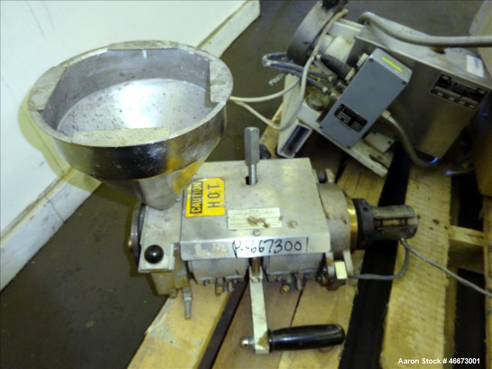 Used Brabender Plasti-Corder Pelletizing Line