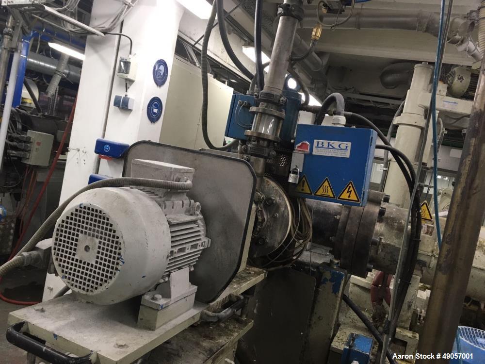 Used Buss MDK-A 140-11D Single Screw Pelletizing Line