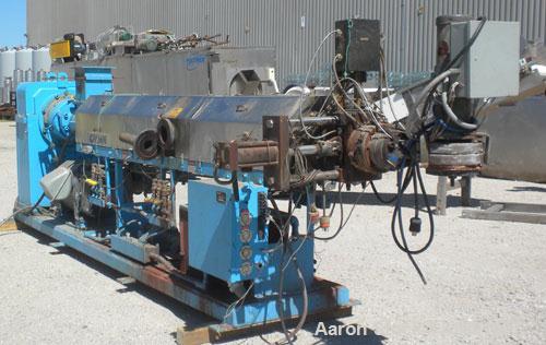 Used Crown Single Screw Pelletizing Line 