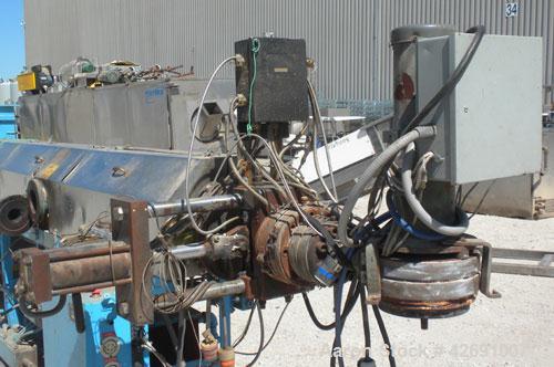 Used Crown Single Screw Pelletizing Line 
