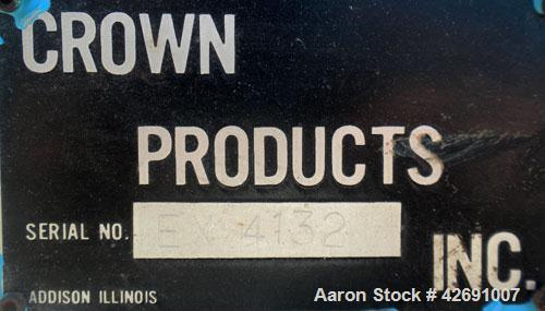 Used Crown Single Screw Pelletizing Line 