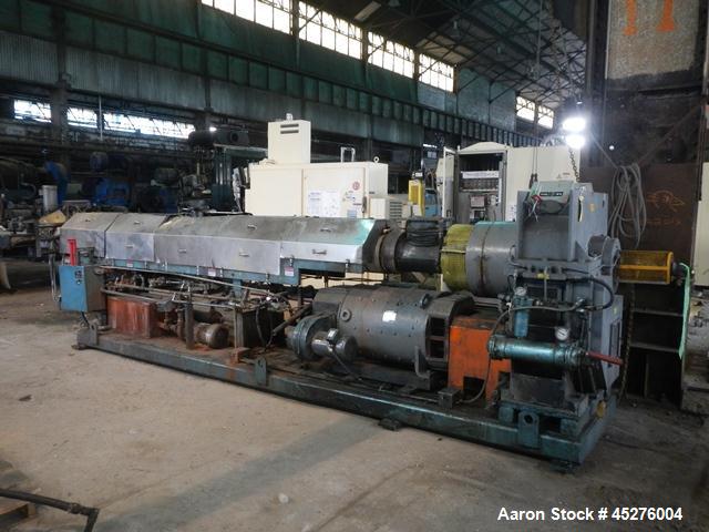 Used Crown 6" Water Ring Pelletizing Line 