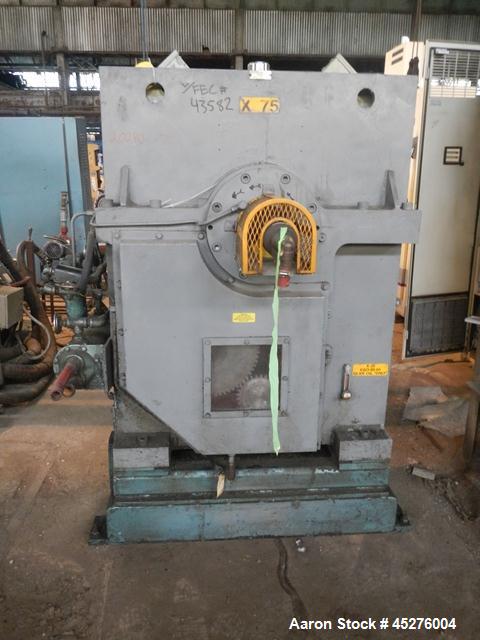 Used Crown 6" Water Ring Pelletizing Line 