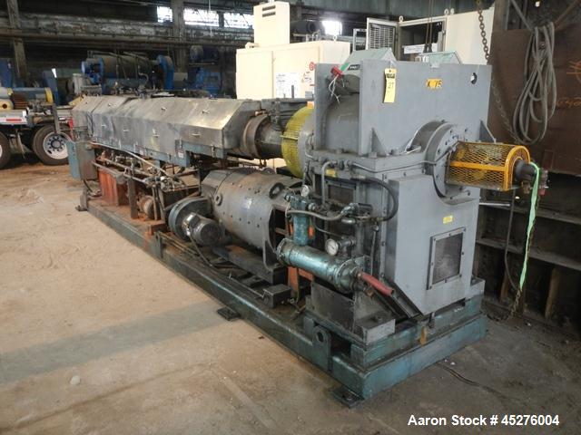 Used Crown 6" Water Ring Pelletizing Line 