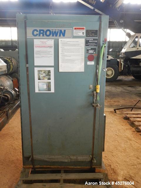 Used- Crown 6" Water Ring Pelletizing Line 