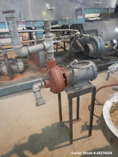 Used Crown 6" Water Ring Pelletizing Line 