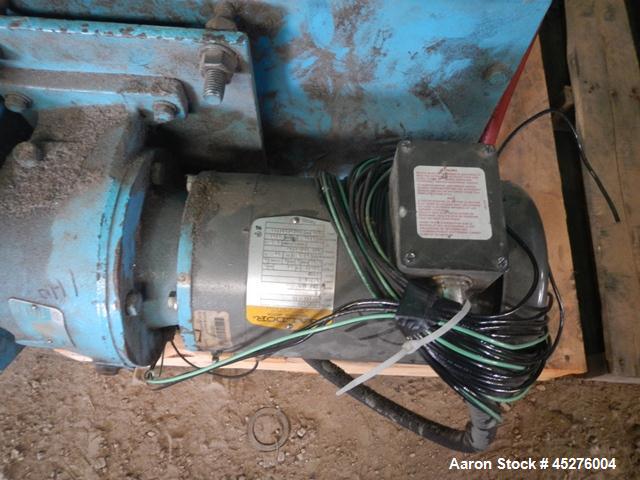 Used Crown 6" Water Ring Pelletizing Line 