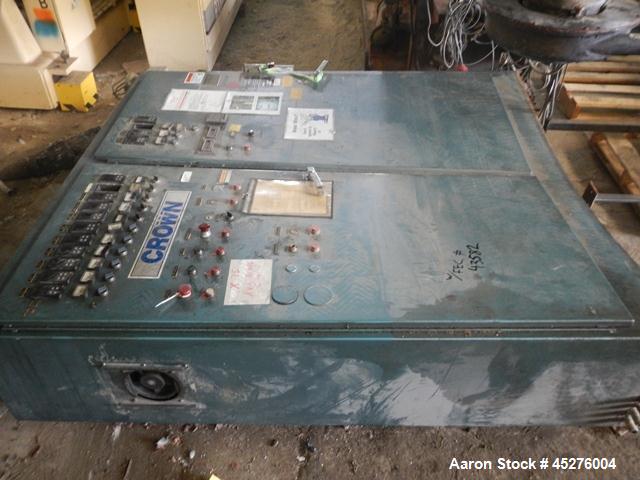 Used Crown 6" Water Ring Pelletizing Line 