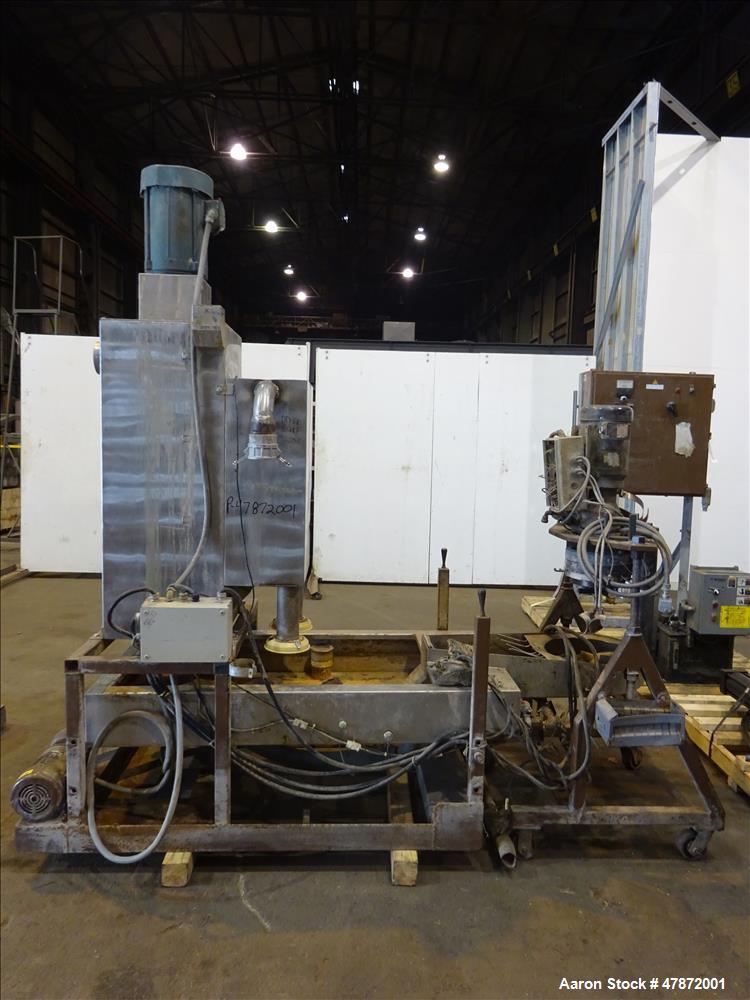 Used Davis Standard Single Screw Pelletizing Line