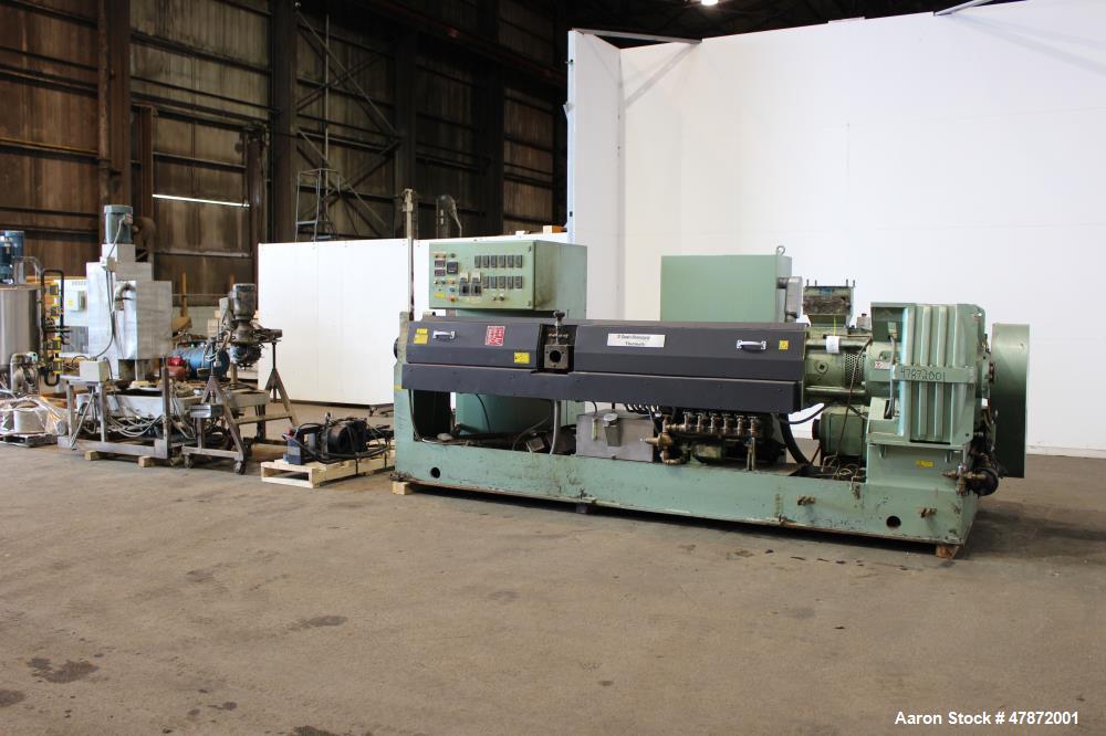 Used Davis Standard Single Screw Pelletizing Line