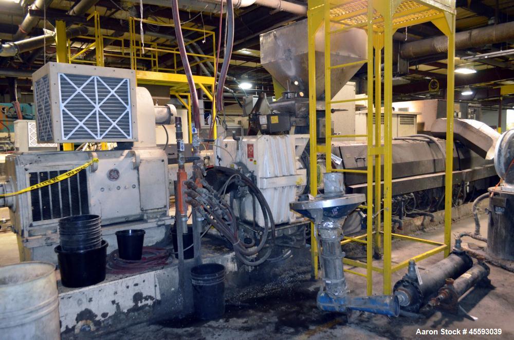 Used 1995 Davis Standard Model 60IN60TPH Pelletizer Extruder