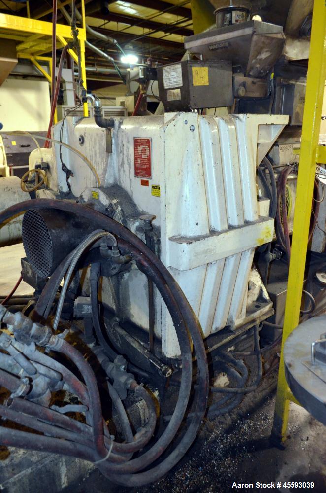 Used 1995 Davis Standard Model 60IN60TPH Pelletizer Extruder